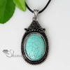 semi precious stone rose quartz turquoise amethyst necklaces pendants design B