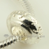 silver plated european large hole charms fit for bracelets silver