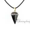 six pyramid birthstone necklaces semi precious stone jewelry semi precious stone necklace semi precious stones necklace semi precious stone design B