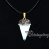 six pyramid birthstone necklaces semi precious stone jewelry semi precious stone necklace semi precious stones necklace semi precious stone design F
