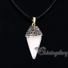 six pyramid semi precious jewellery healing stone jewelry personalized birthstone necklaces semi precious necklace agate semi precious stone design F