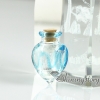 small glass bottles for pendant necklaces dog pet memorial jewelry memorial ashes lockets for ashes jewellery design C