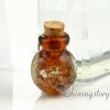 small glass bottles for pendant necklaces memorial jewelry for ashes dog ashes jewelry design A