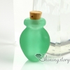 small glass bottles pendant necklaces jewelry urns for ashes dog pet ash jewelry design C