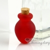 small glass bottles pendant necklaces jewelry urns for ashes dog pet ash jewelry design D