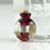 small glass vials for necklaces miniature hand blown glass bottle charms jewellery miniature glass jars design A