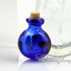 small glass vials wholesale urn charms pet cremation keepsake jewelry ashes design C