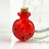 small glass vials wholesale urn charms pet cremation keepsake jewelry ashes design G