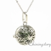 snowflake ball openwork aromatherapy necklace aromatherapy jewelry wholesale make your own oil diffuser aromatherapy necklace diffuser pendant design B