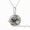 snowflake ball openwork aromatherapy necklace aromatherapy jewelry wholesale make your own oil diffuser aromatherapy necklace diffuser pendant design C