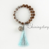 tassel bracelet prayer beads diffuser bracelets jewellery lockets meditation beads crystal healing jewelry design E