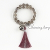 tassel jewelry tibetan prayer beads essential oil bracelet diffuser locket jewelry yoga mala bracelet yoga design D
