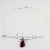 thin steel wire necklaces cord for pendants jewelry silver plated