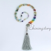tibetan prayer beads buddha necklace meditation beads chakra necklace tassel necklace wholesale design B
