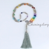 tibetan prayer beads buddha necklace meditation beads chakra necklace tassel necklace wholesale design D