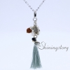 tree of life pendant tassel necklace freshwater pearl necklace single pearl necklace yoga jewelry design B