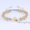 white freshwater pearl bracelet crystal bracelet bohemian jewelry wholesale boho jewelry design C
