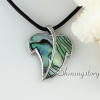 white oyster shell pink oyster shell rainbow abalone shell necklaces pendants leaf mother of pearl jewellery design A