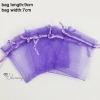 wholesale organza jewelry pouches small gift bag mix color small organza bags fancy drawstring pouches purple