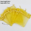 wholesale organza jewelry pouches small gift bag mix color small organza bags fancy drawstring pouches yellow