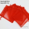 wholesale organza jewelry pouches small gift bag mix color small organza bags fancy drawstring pouches red