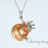 wholesale diffuser necklace lampwork glass necklace oil diffuser pendants design B