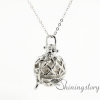 woven openwork essential oil jewelry wholesale diffuser necklace perfume necklace diffuser jewelry wholesale metal volcanic stone design D