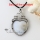 patchwork heart rainbow abalone seashell mother of pearl oyster sea shell silver plated necklaces pendants