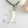 knife white seashell mother of pearl oyster sea shell pendant necklaces