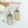 oblong yellow oyster sea shell mother of pearl earrings
