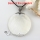 round white oyster mother of pearl sea shell necklaces pendants