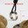 genuine leather stainless steel round letter adjustable long necklaces with ring pendant antique punk gothic styole