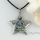 rainbow abalone shell necklaces rhinestone star round olive openwork pendants mop jewellery
