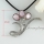 pink oyster sea shell necklaces rhinestone teardrop streamer pendants mop jewellery