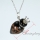 essential oil necklace diffusers lampwork glass perfume pendants