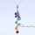 7 chakra bead necklace meditation mantra mala beads wholesale chakra balancing jewelry healing crystal jewelry