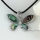 abalone sea shell pendants butterfly necklaces mop jewellery