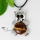 bear semi precious stonejade glass opal amethyst rose quartz tiger's-eye necklaces pendants