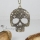 brass and crystal rhinestone antique style skull pendant long chain necklaces