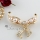 butterfly pearls rhinestone pin scarf brooch jewelry