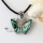 butterfly rainbow abalone seashell mother of pearl oyster sea shell white oyster shell necklaces pendants