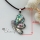 butterfly seawater rainbow abalone shell mother of pearl necklaces pendants
