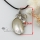coconut tree oval seawater mother of pearl shell and freshwater pearl silver filled brass necklaces pendants