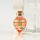 cone foil murano glass handmade murano glassminiature perfume bottlespet memorial jewelryashes pendant
