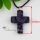 cross fancy color dichroic foil glass necklaces with pendants jewelry jewellry