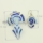 cross lines venetian murano glass pendants and earrings jewelry