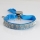 crystal rhinestone ribbon slake bracelets adjustable wristbands