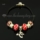 european charms bracelets with murano glass beads