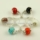european luminous murano glass beads finger rings jewelry
