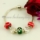 european silver charms bracelets with murano glass beads